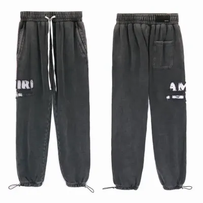 Amiri Pants Grey, brt8129 01