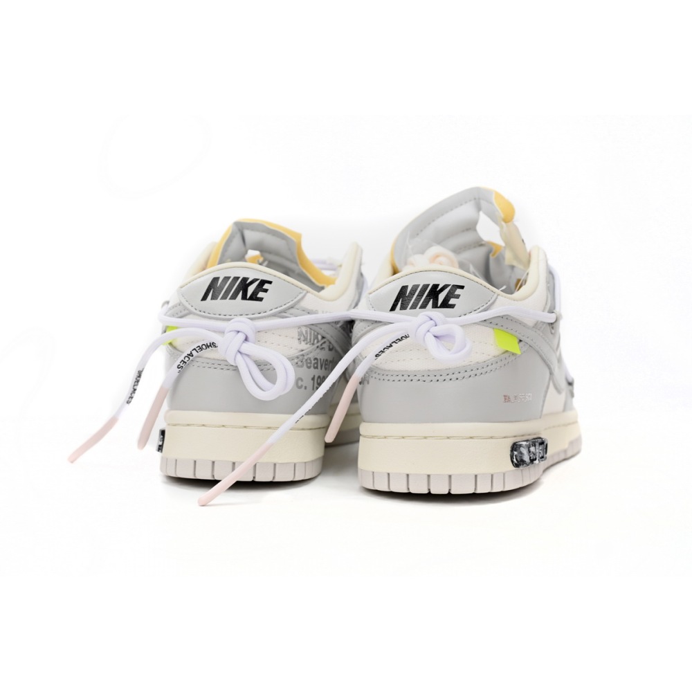 PKGoden Dunk Low Off-White Lot 49 DM1602-123