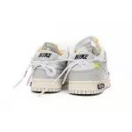 【Flash Sales】PKGoden Dunk Low Off-White Lot 49 DM1602-123