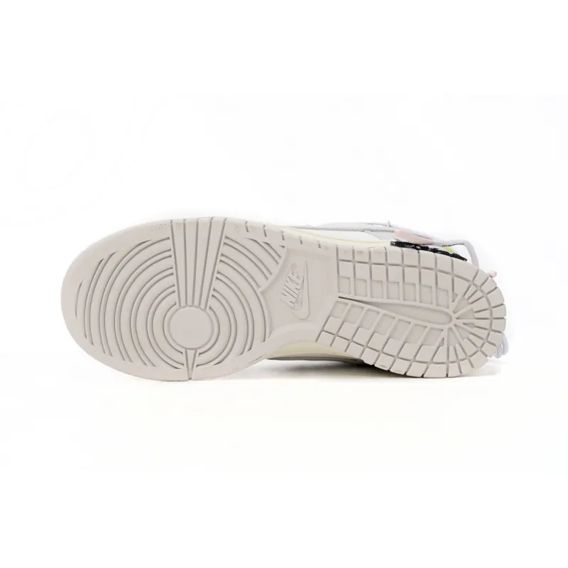 【Flash Sales】PKGoden Dunk Low Off-White Lot 49 DM1602-123