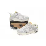 【Flash Sales】PKGoden Dunk Low Off-White Lot 49 DM1602-123