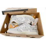 【Flash Sales】PKGoden Dunk Low Off-White Lot 49 DM1602-123