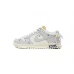 【Flash Sales】PKGoden Dunk Low Off-White Lot 49 DM1602-123