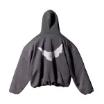 New Yeezy Gap Engineered By Balenciaga Dove Black Hoodie 