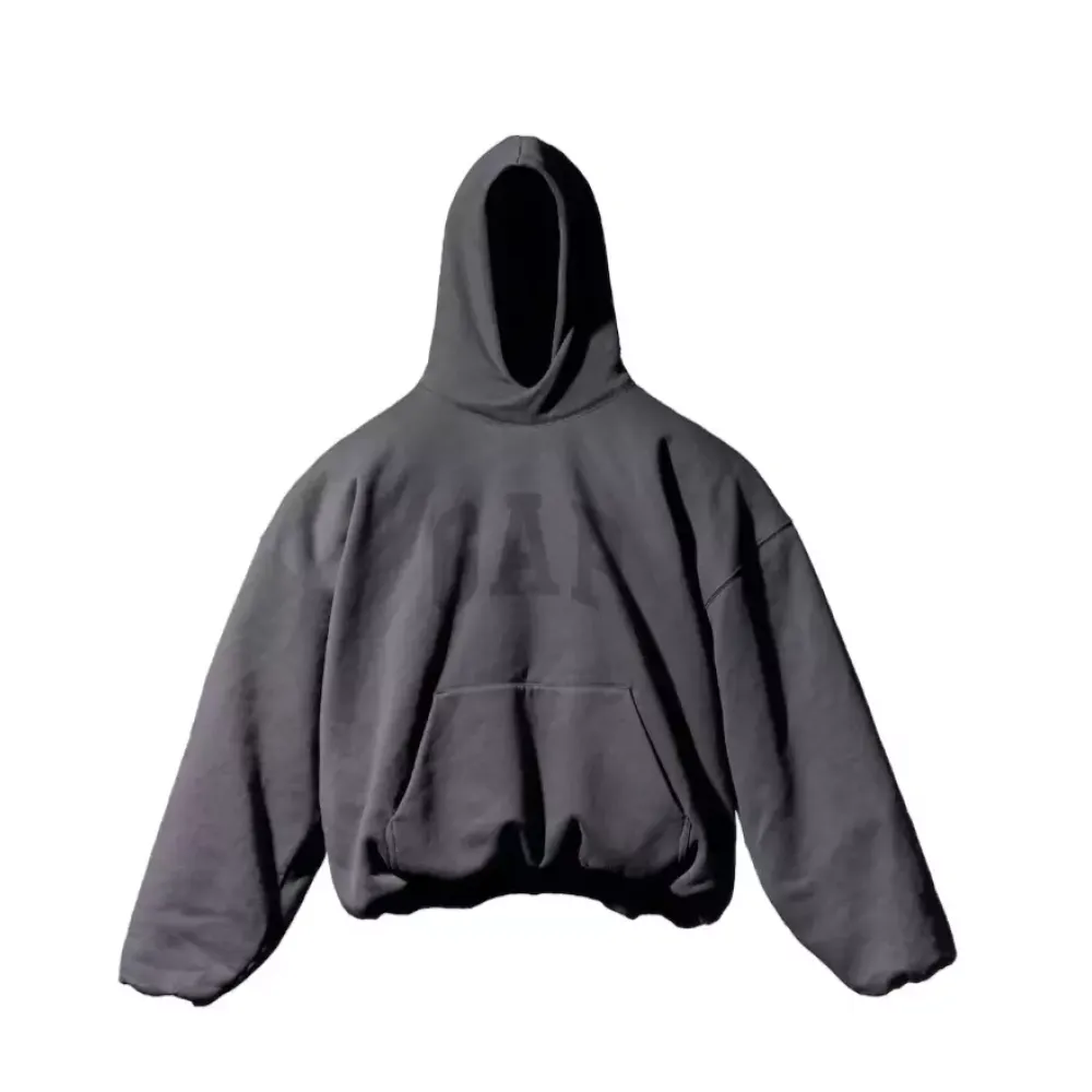 New Yeezy Gap Engineered By Balenciaga Dove Black Hoodie 