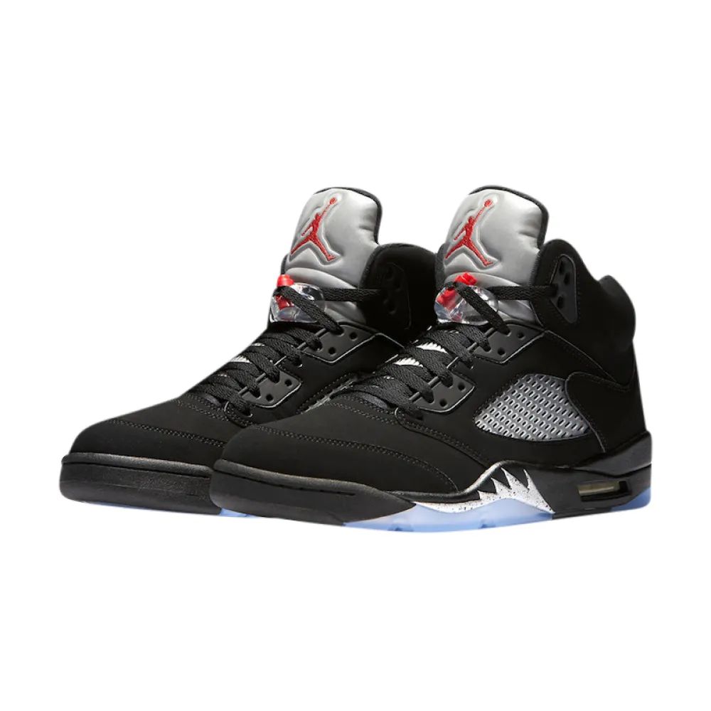  Air Jordan 5 OG Black Metallic Silver 2016