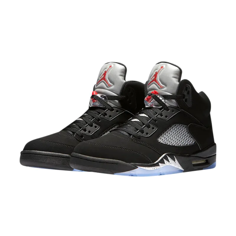 Air Jordan 5 OG Black Metallic Silver 2016