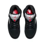  Air Jordan 5 OG Black Metallic Silver 2016