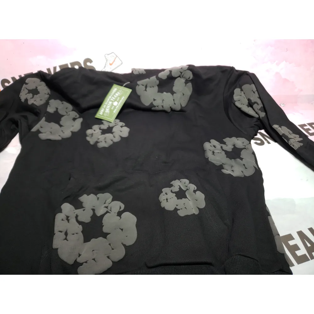 【Exchange products】Denim Tears Cotton Wreath Hoodie Black Monochrome