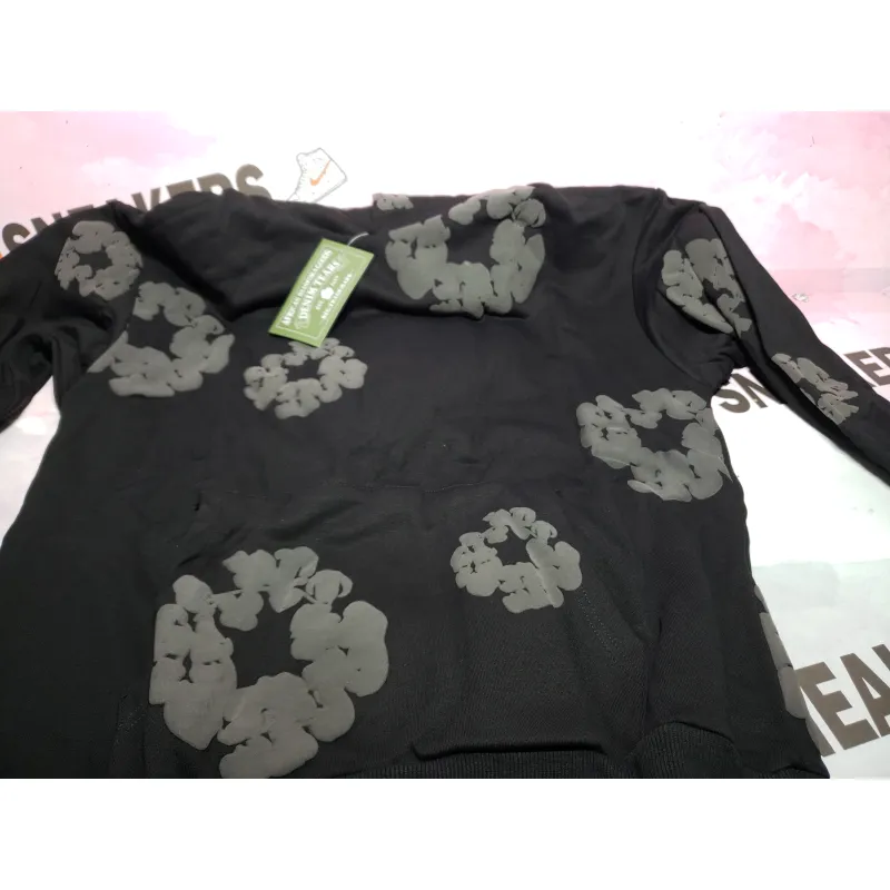 【Exchange products】Denim Tears Cotton Wreath Hoodie Black Monochrome