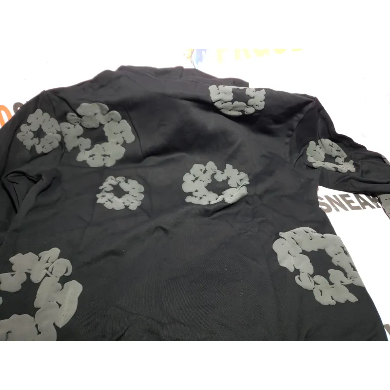 【Exchange products】Denim Tears Cotton Wreath Hoodie Black Monochrome