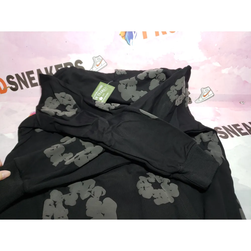 【Exchange products】Denim Tears Cotton Wreath Hoodie Black Monochrome