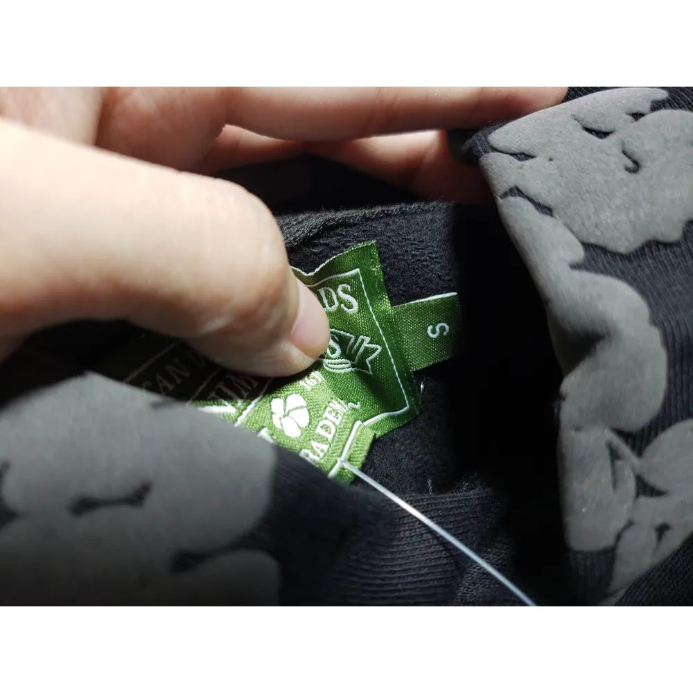 【Exchange products】Denim Tears Cotton Wreath Hoodie Black Monochrome
