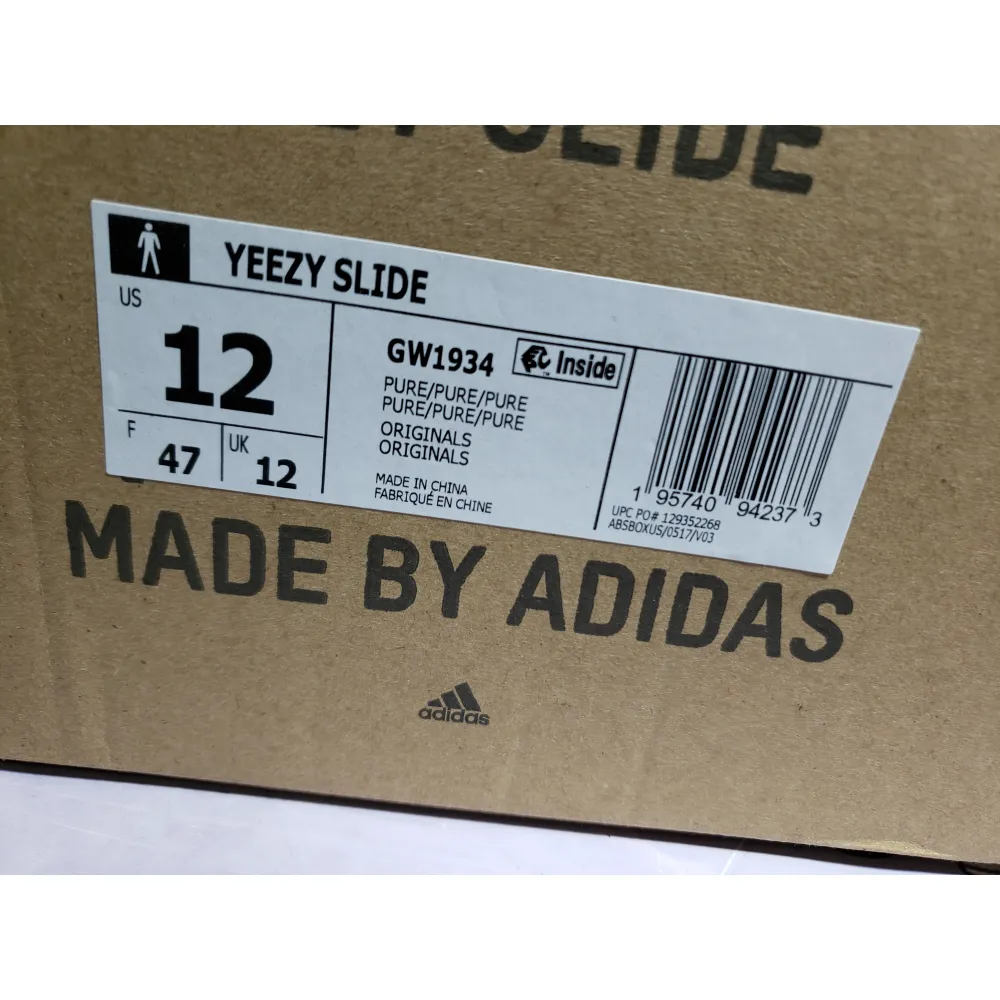 og Yeezy Slide Pure GW1934