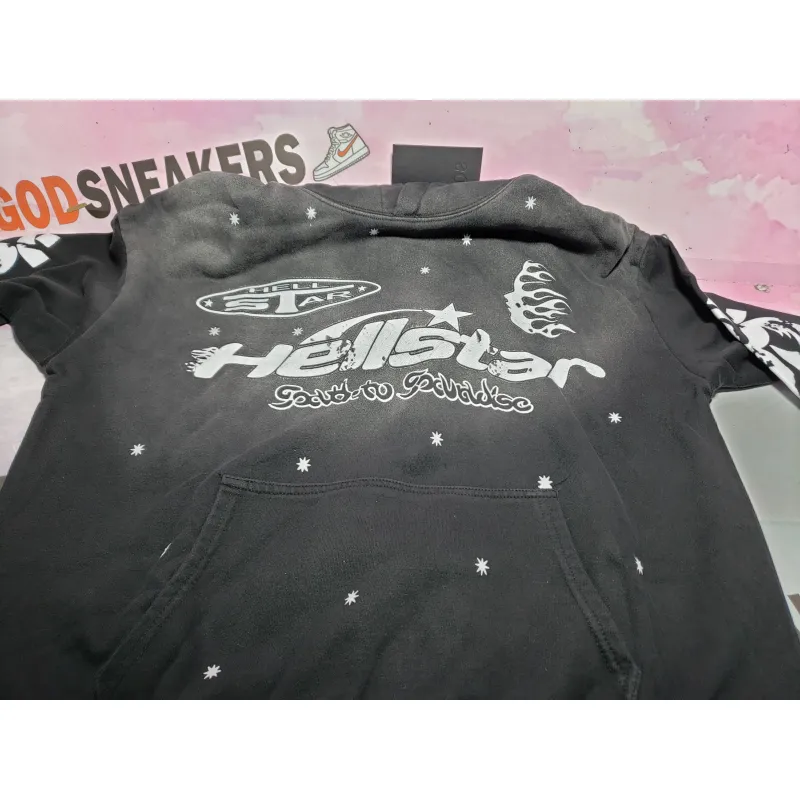 PKGoden Hellstar Hoodie Black Logo