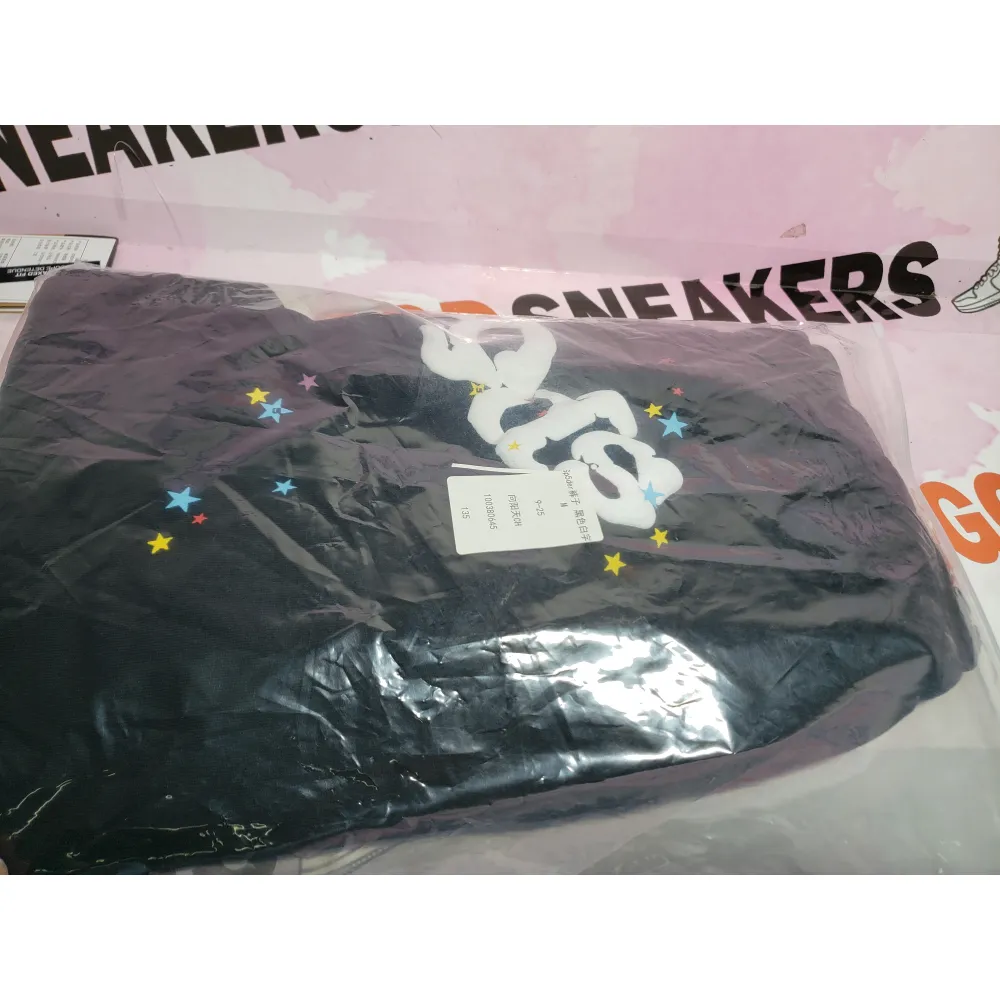 Sp5der Web Sweatpants. Black
