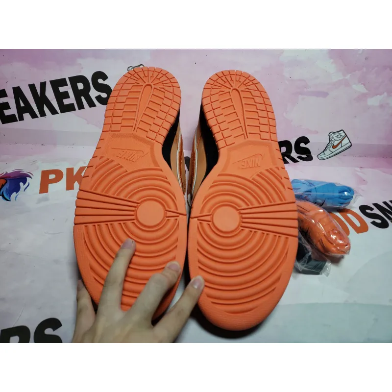 PKGoden SB Dunk Low Concepts Orange Lobster FD8776-800
