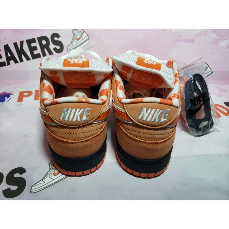 PKGoden SB Dunk Low Concepts Orange Lobster FD8776-800