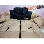 TheNorthFace Splicing White And Red Dirty Powder