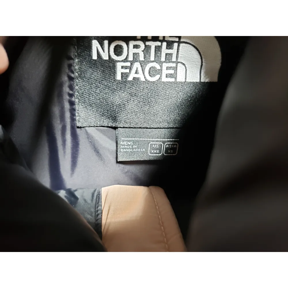 TheNorthFace Splicing White And Red Dirty Powder