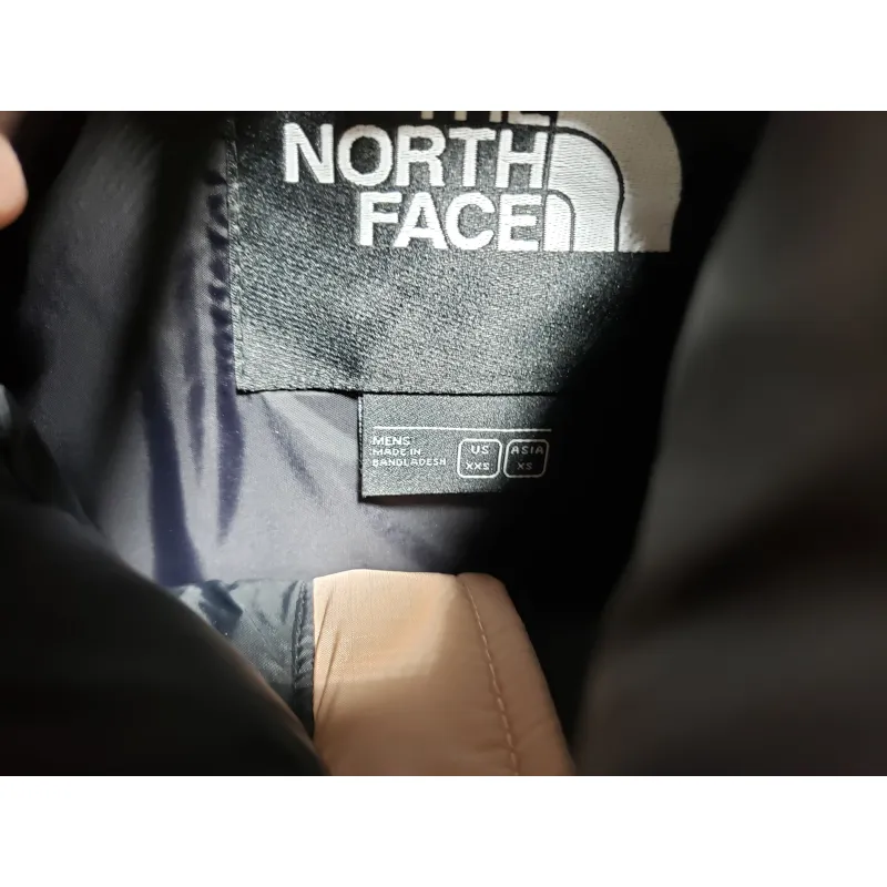 TheNorthFace Splicing White And Red Dirty Powder