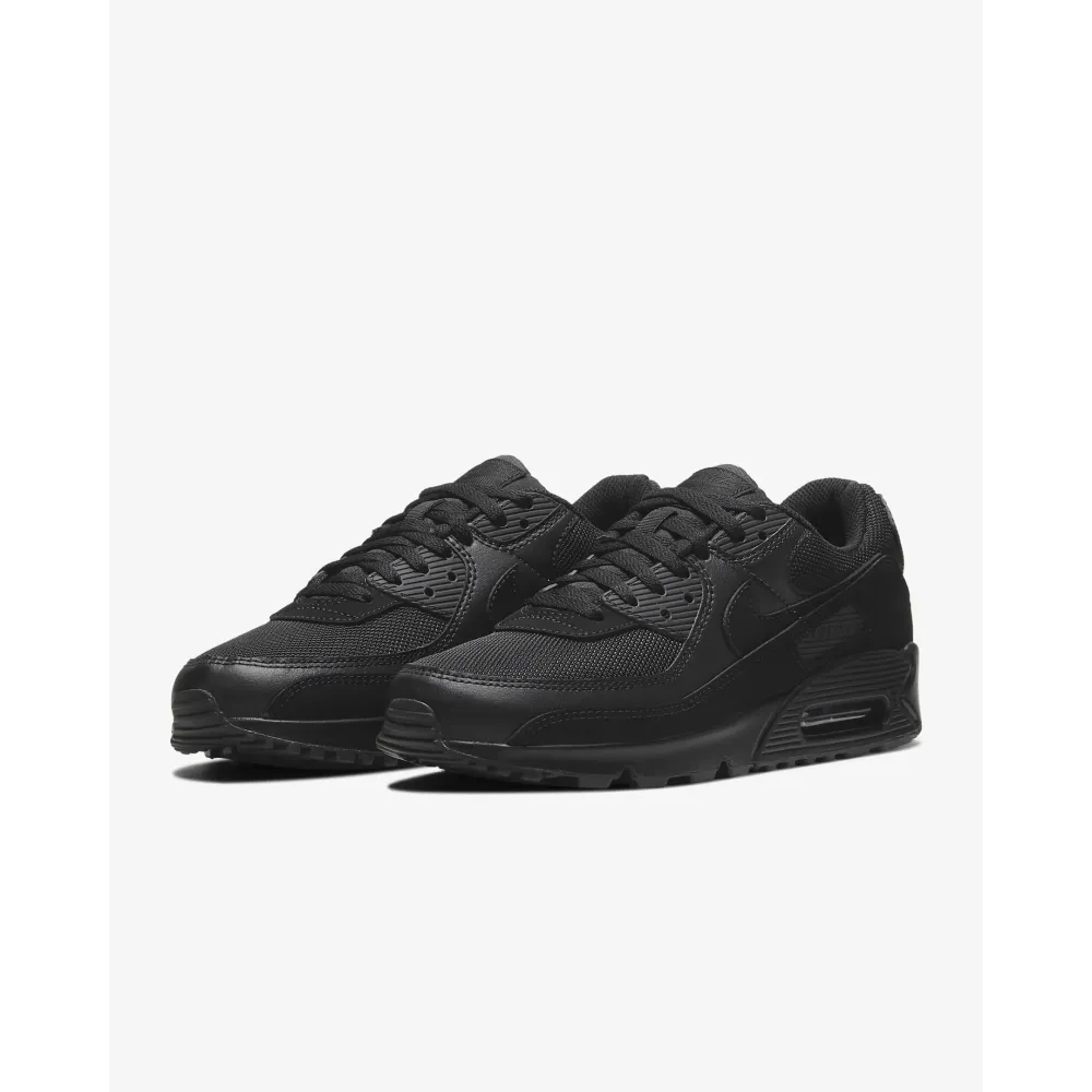 PKGoden Air Max 90 Leather Triple Black