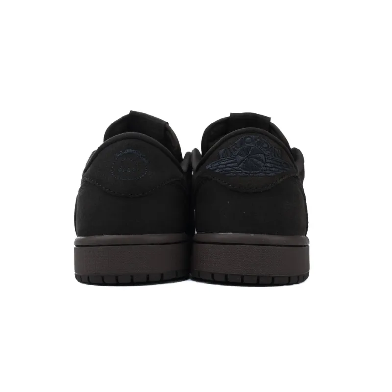 PKGoden Travis Scott x Air Jordan 1 Low OG SP Velvet Brown,DM7866-202