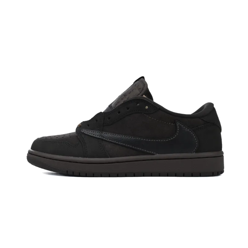 PKGoden Travis Scott x Air Jordan 1 Low OG SP Velvet Brown,DM7866-202