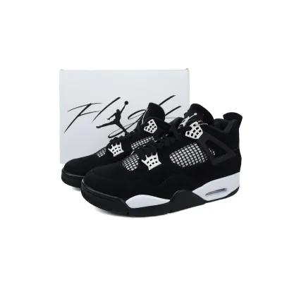 【Free Shipping】PKGoden Jordan 4 Retro White Thunder,FQ8138-001 02
