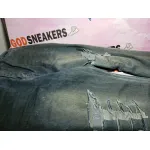 Balenciaga 23ss eroded mud-dyed distressed large damaged knife-cut Jeans