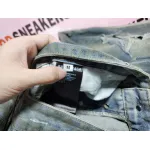 Balenciaga 23ss eroded mud-dyed distressed large damaged knife-cut Jeans