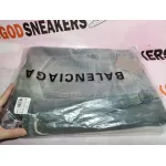 Balenciaga 23ss eroded mud-dyed distressed large damaged knife-cut Jeans