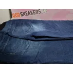 Balenciaga BLCG 24SS black and blue patchwork ripped denim Jeans