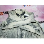 Dior 24Fw ink sketch print denim jacket