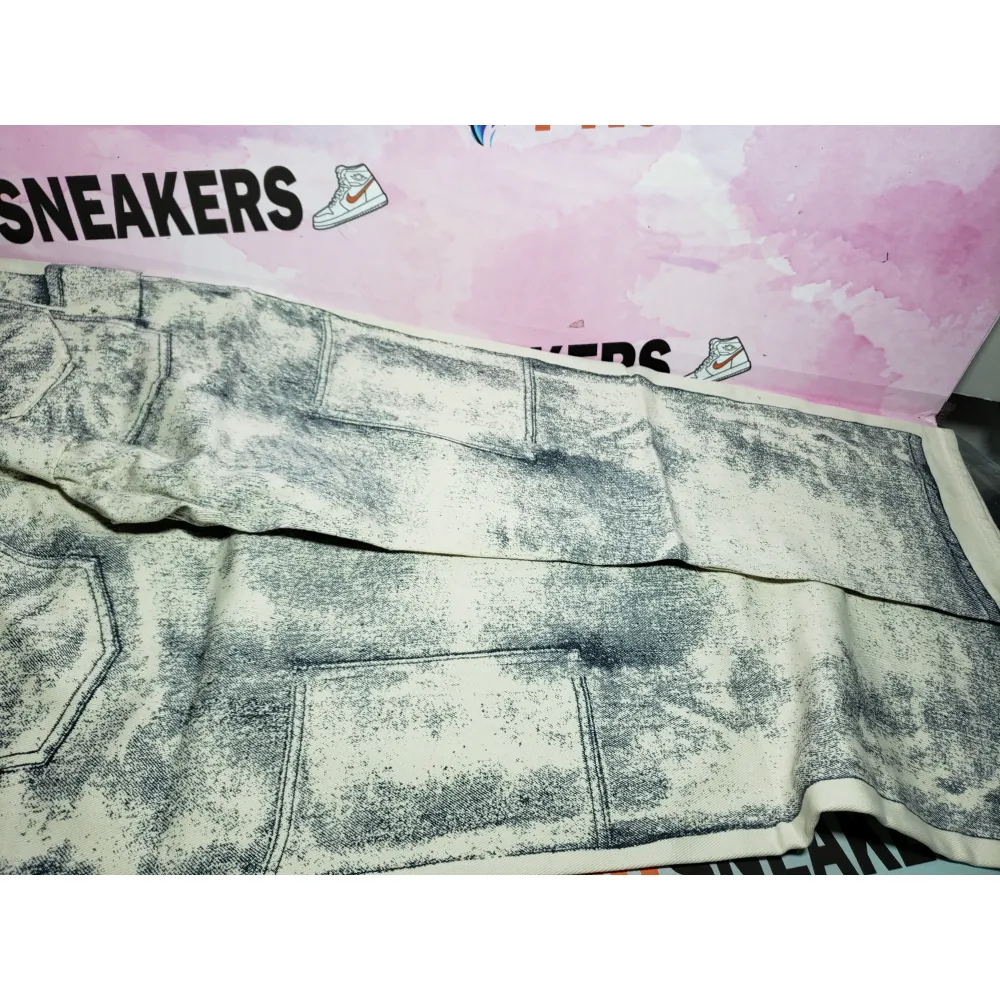 Dior 24Fw ink sketch print Jeans