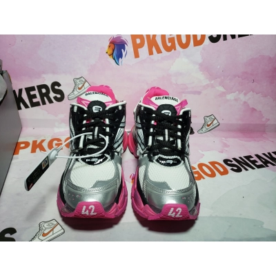 PKGoden Balenciaga 7th Runner Silver Red 677402 W3RB2 9155 02