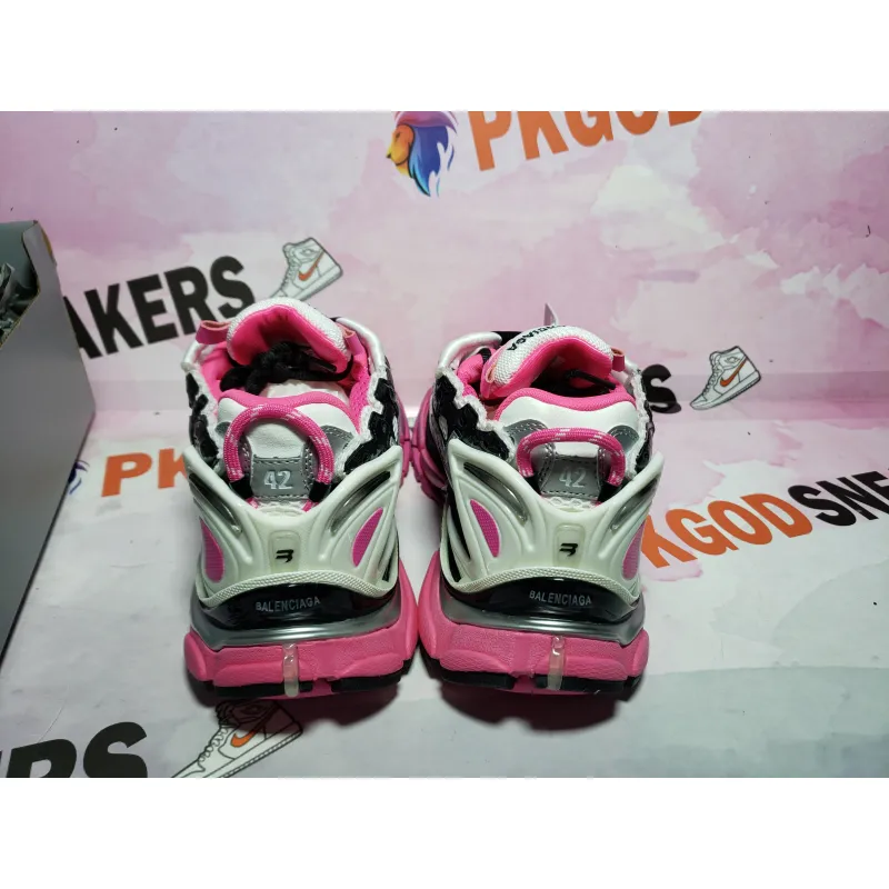 PKGoden Balenciaga 7th Runner Silver Red 677402 W3RB2 9155