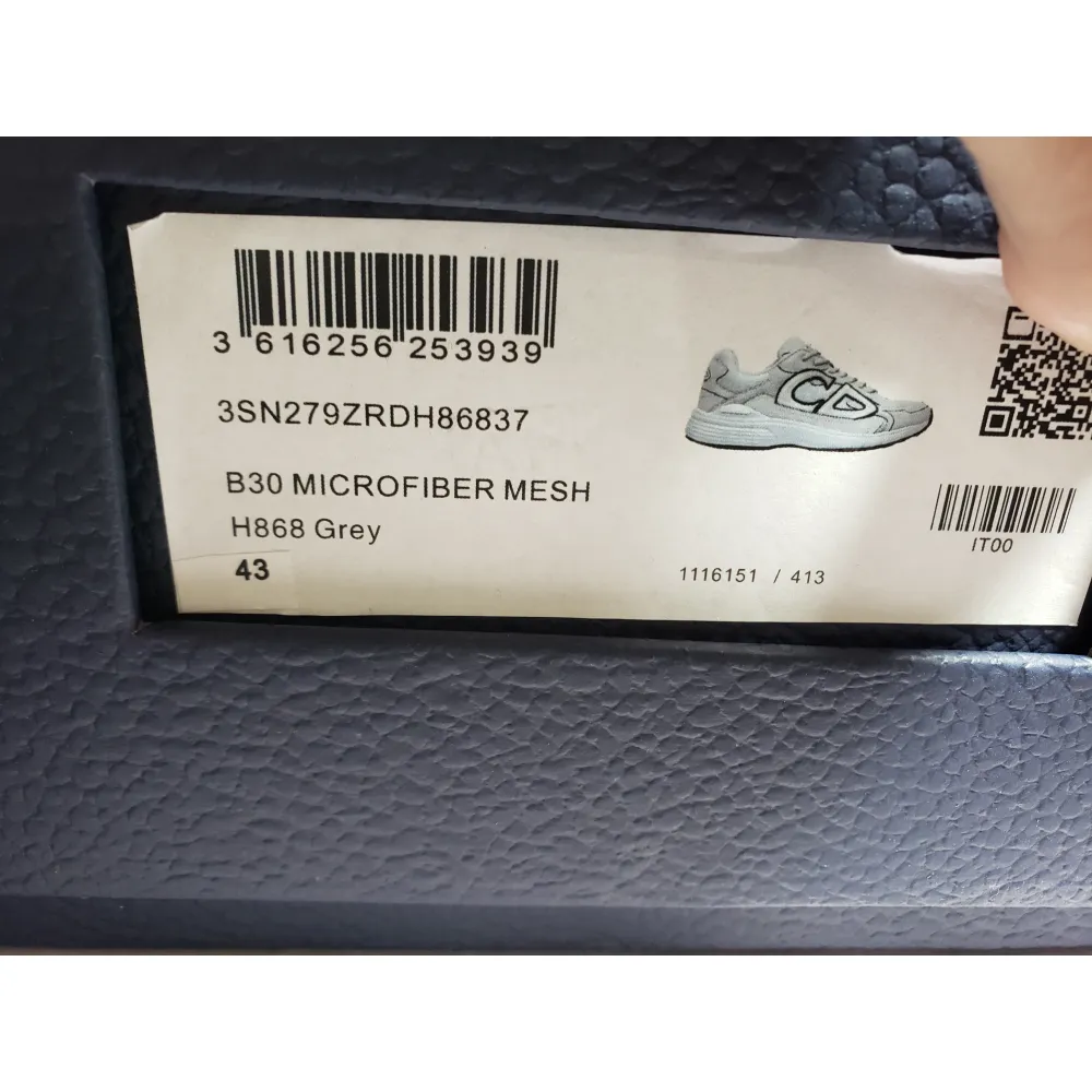 pkgoden D*or b30 light grey sneakers grey 3sn279znd-h860