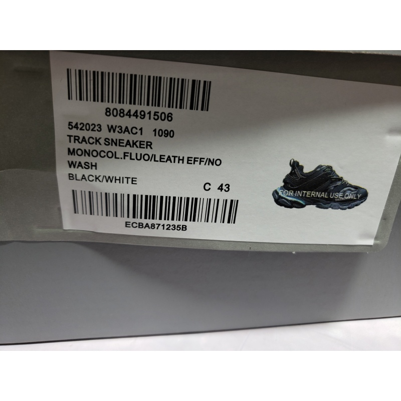 PKGoden Balenciaga  3rd LED Tess S.Black 555032 W1GB7 1000