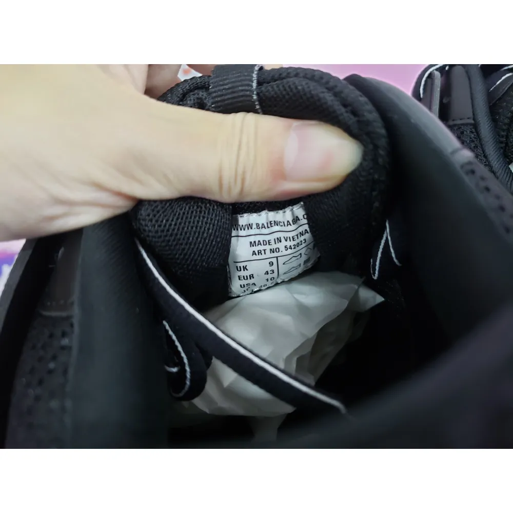 Free Shipping PKGoden Balenciaga  3rd LED Tess S.Black 555032 W1GB7 1000