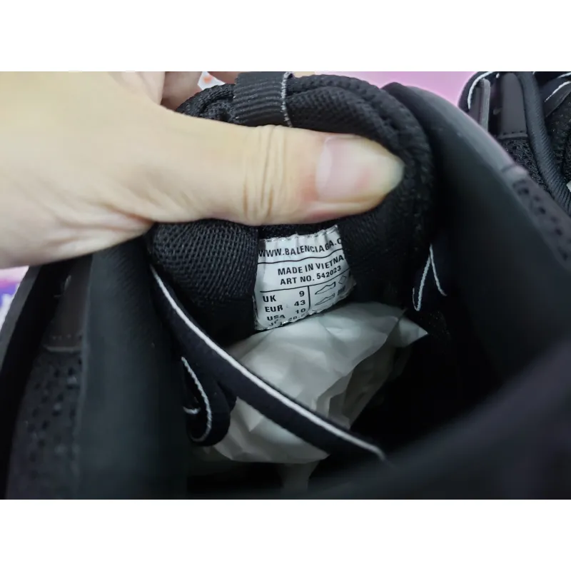 Free Shipping PKGoden Balenciaga  3rd LED Tess S.Black 555032 W1GB7 1000