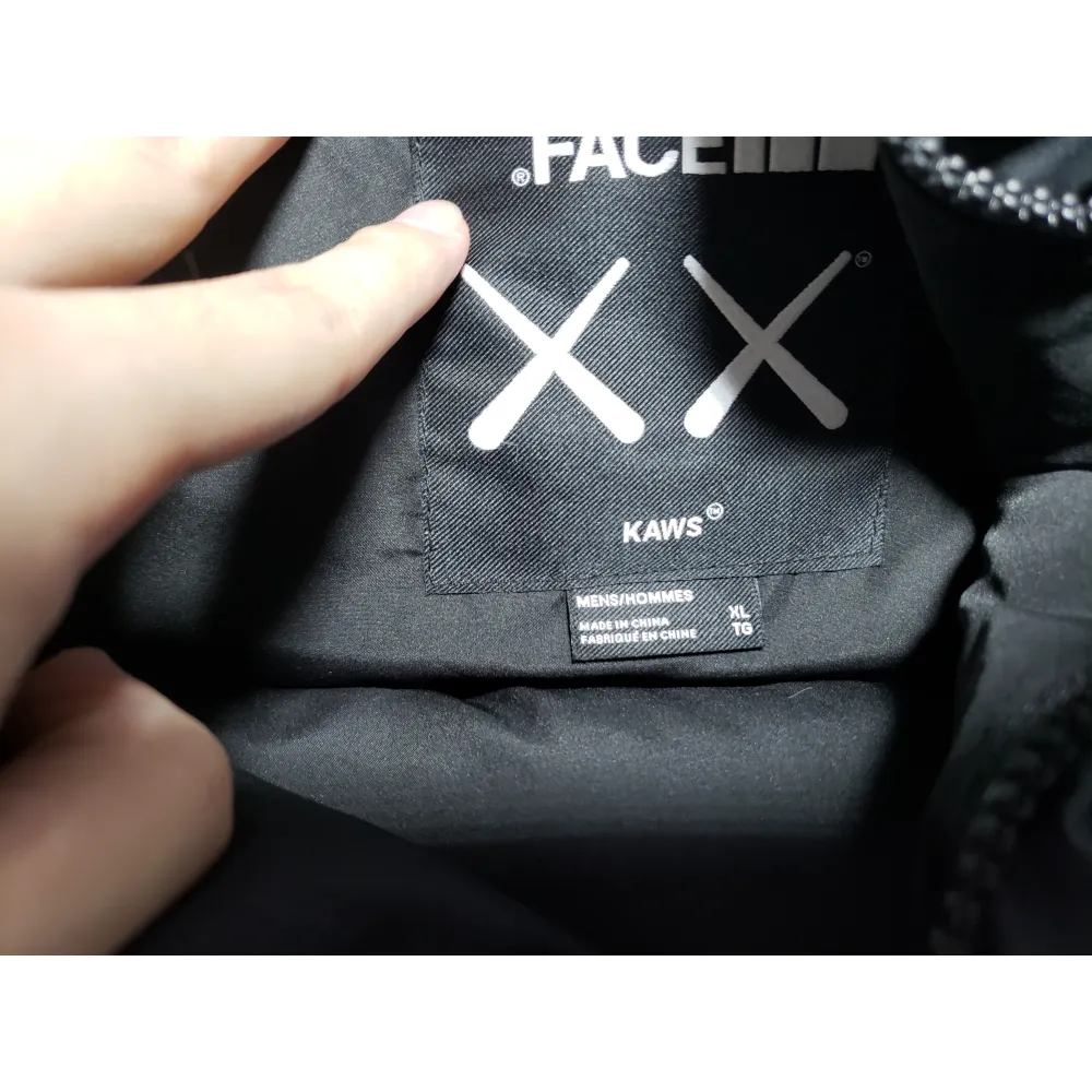 TheNorthFace Splicing White And XX black