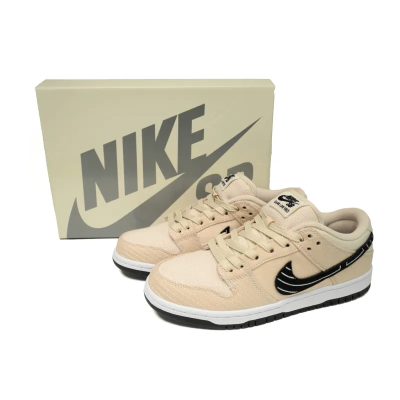 PKGoden SB Dunk Albino & Preto Low Pro Pearl White,FD2627-200