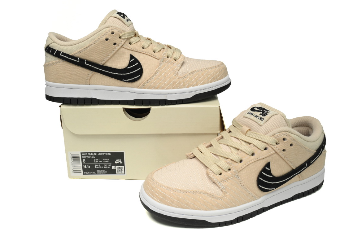 PKGoden SB Dunk Albino & Preto Low Pro Pearl White,FD2627-200