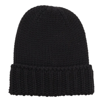 Moncler Enfant Logo Patch Ribbed Beanie 02