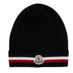 Moncler Tricolor Wool Beanie