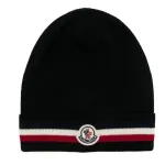 Moncler Tricolor Wool Beanie