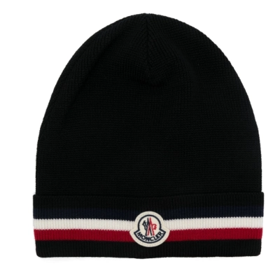 Moncler Tricolor Wool Beanie 01