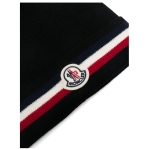 Moncler Tricolor Wool Beanie