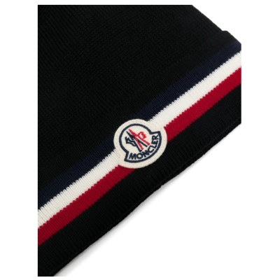 Moncler Tricolor Wool Beanie 02